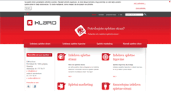 Desktop Screenshot of klaro.si