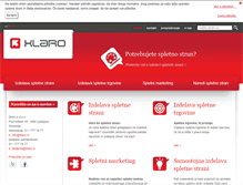 Tablet Screenshot of klaro.si